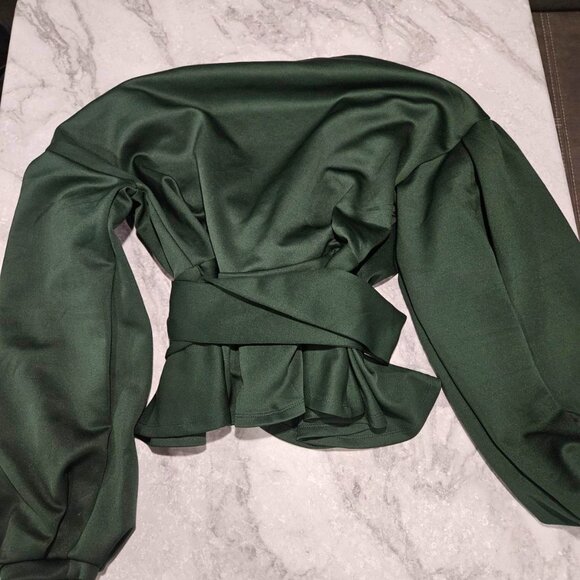 SHEIN Women’s Wrap Blouse | Medium | NWOT - Picture 2 of 3